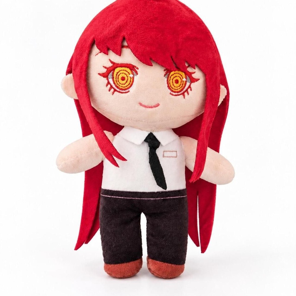 Chainsaw Man Makima Plush 8 Anime Public Safety Devil Hunter Stuffed Doll Toy